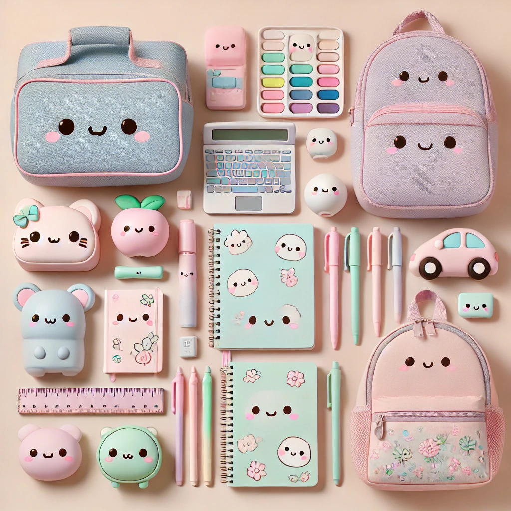 Cute school accesories