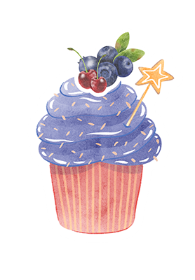 BlueberryCupcake