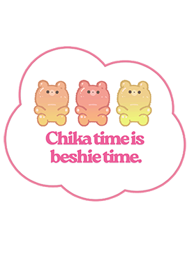 Chika Beshie Time PINK Border