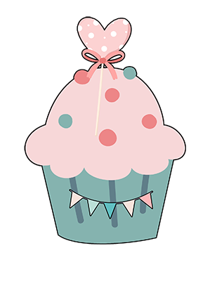 Pistachio Cherry Cupcake